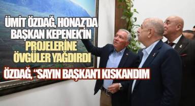 Ümit Özdağ Honaz'da yatırımları inceledi: 