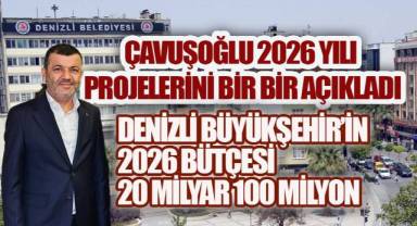 Başkan Çavuşoğlu 2026 yılı projelerini bir bir açıkladı…