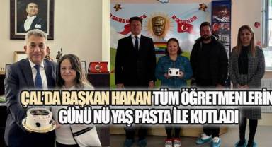 Başkan Hakan'dan İlçedeki Tüm Öğretmenlere 24 Kasım Sürprizi