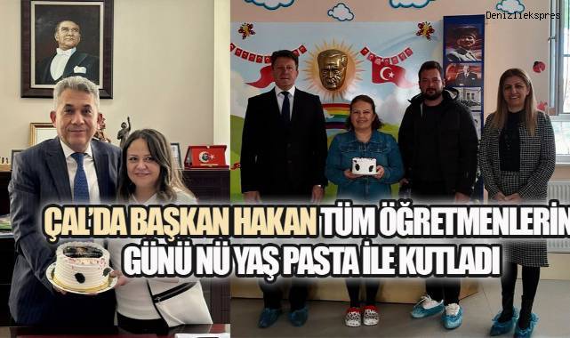 Başkan Hakan'dan İlçedeki Tüm Öğretmenlere 24 Kasım Sürprizi