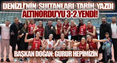 Başkan İbrahim Doğan: 'Sahada yüreğini ortaya koyan takımımızı ve teknik ekibimizi canı gönülden tebrik ediyorum
