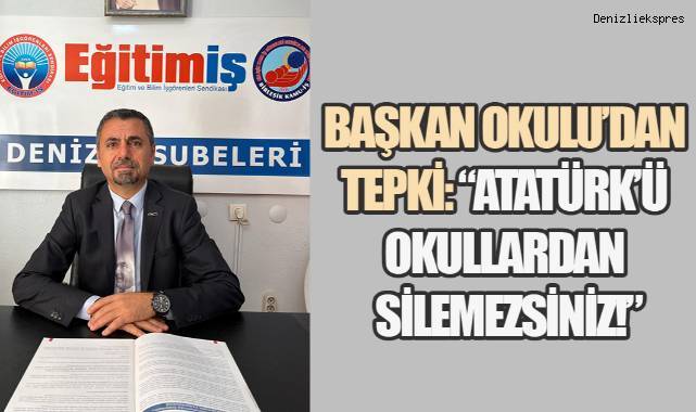 Başkan Okulu'dan tepki: