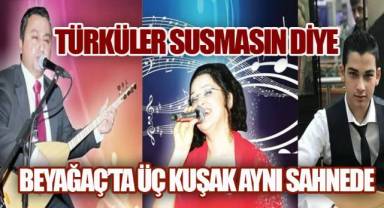 Beyağaçlı ozan Zekeriya Şakar, eşi ve oğluyla birlikte halk müziğini yeniden canlandırıyor