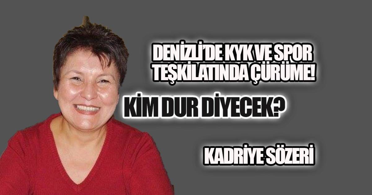 Denizli'de KYK ve Spor Teşkilatında Çürüme! Kim Dur Diyecek?