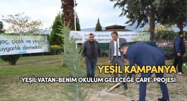 Denizli Milli Eğitim ‘Yeşeren Eller Hareketi Fidan Dikme’ kampanyası başlattı