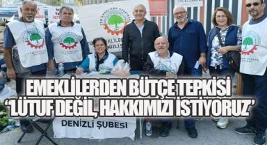 Emekli Lütufla Değil, Onuruyla Yaşamak İstiyor