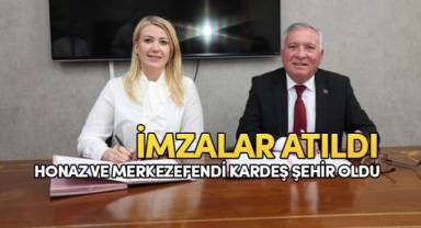 Merkezefendi ve Honaz belediyeleri 'Kardeş Şehir' protokolü imzaladı