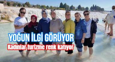 Pamukkale ve Kaklık Mağarası turları yoğun ilgi görüyor