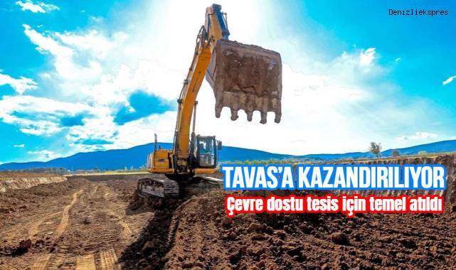 Tavas’a çevre dostu doğal arıtma tesisi kazandırılıyor