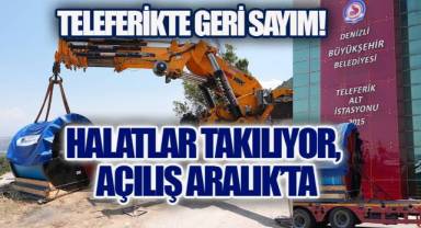 Teleferikte Son Viraj: Halatlar Takılıyor, Açılış Aralık'ta