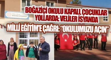 Baklan-Boğaziçi Okulu kapalı, çocuklar yollarda: veliler isyanda