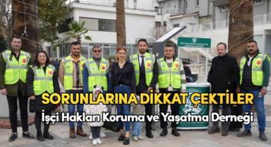Denizli'de işçilerin hakları ve iş yerlerinde yaşadıkları sorunlara dikkat çekildi