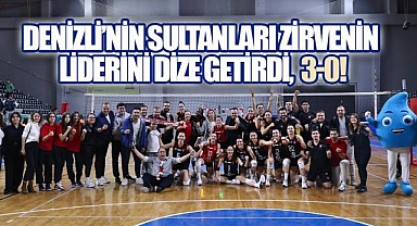 Denizli'nin Sultanları Lideri Ezip Geçti: 3-0!