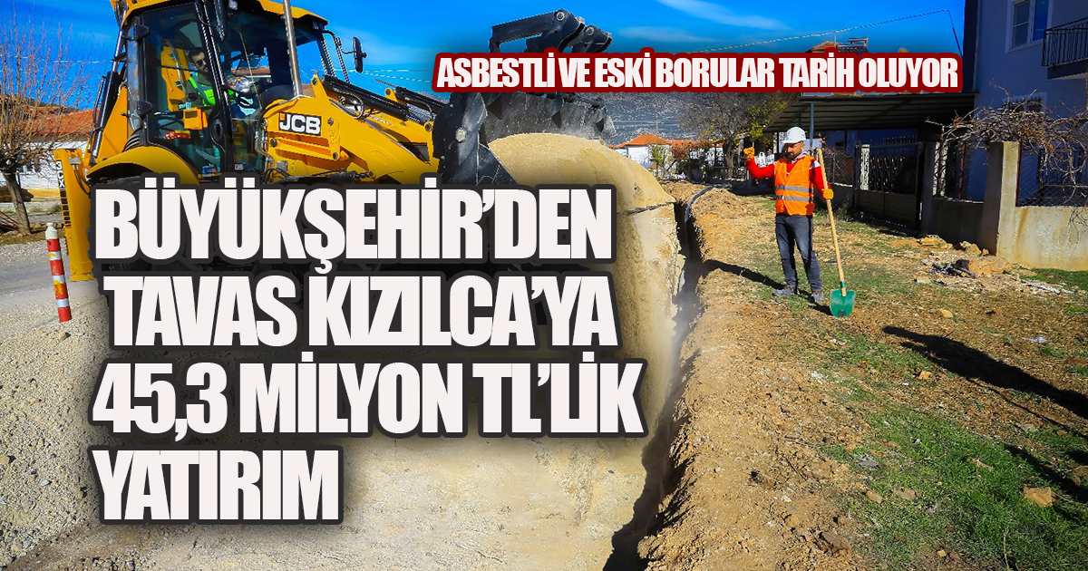 DESKİ ekipleri, Kızılca’da köklü bir altyapı dönüşümü başlatacak