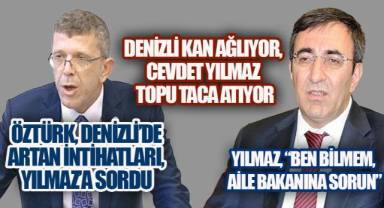 İYİ Partili Öztürk, Denizli'de artan intiharları sordu, Cumhurbaşkanı Yardımcısı Yılmaz, 