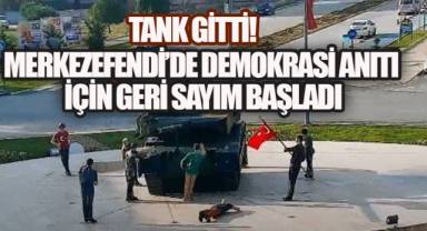 Merkezefendi'de Demokrasi Anıtı için geri sayım başladı