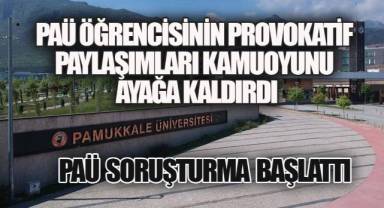 PAÜ İsmi Üzerinden Atatürk ve Türklük Karşıtı Paylaşımlar Denizli’de Tepki Çekti