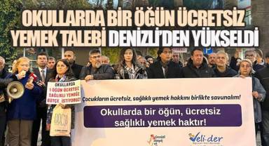 Sendikalar ve STK'lar Candoğan Parkı'nda çocukların beslenme hakkı için hükümete seslendi