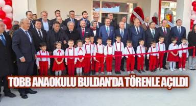 TOBB Anaokulu Buldan'da Törenle Açıldı