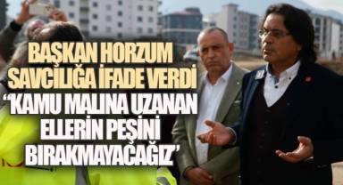 Başkan Horzum Savcılığa İfade Verdi: 