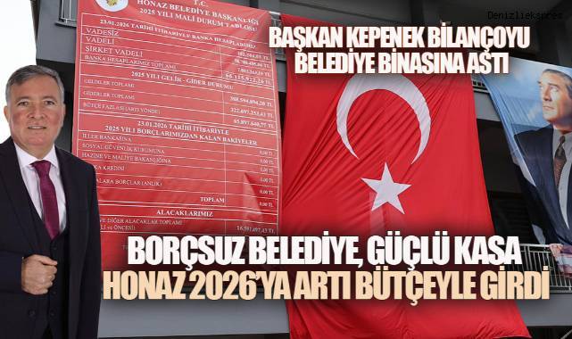 Başkan Kepenek'ten Net Tablo: Borç Yok, 65 Milyon Kasa Fazlası