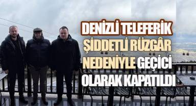 BELTAŞ Daire Başkanı İbrahim Doğan: Denizli Teleferik Geçici Olarak Hizmete Kapatıldı