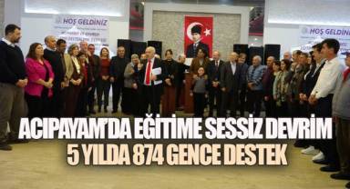 Hayaller Parayla Ölmesin Diye, Acıpayam'da Eğitime 5 Yıllık Mücadele