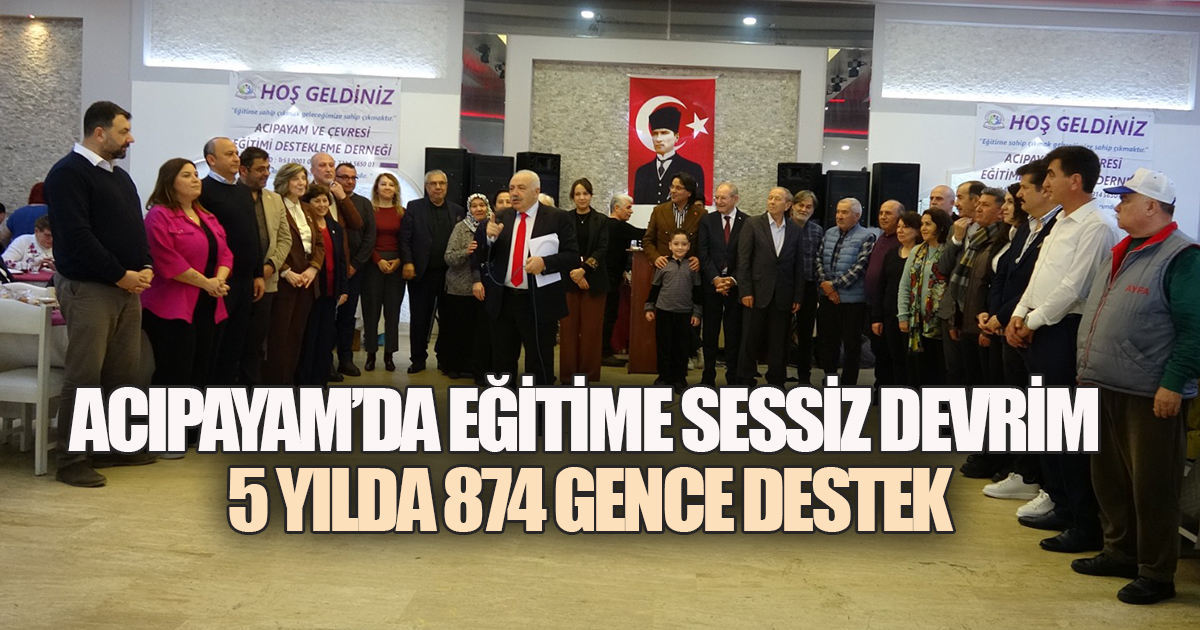 Hayaller Parayla Ölmesin Diye, Acıpayam'da Eğitime 5 Yıllık Mücadele