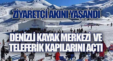 Hukuk netleşti, sezon açıldı: Denizli Kayak Merkezi yoğun ilgi gördü
