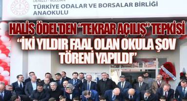 İki Yıldır Açık Okula Yeniden Açılış: Halis Ödel'den 