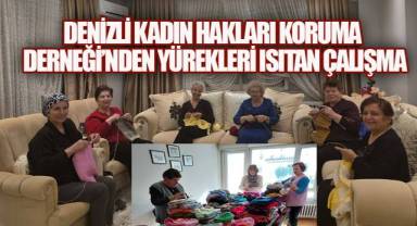 Kadın Hakları Koruma Derneği Hem yürekleri Hem de Çocukları Isıtıyor