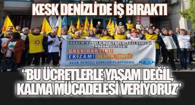 KESK Denizli'de Çarkı Durdurdu: 
