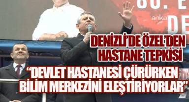 Özgür Özel'den Denizli'de AKP'ye Sert Çıkış: 