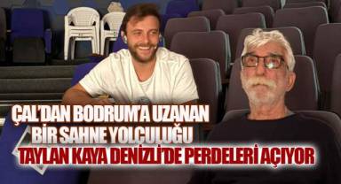 Tiyatro Halikarnas ve Taylan Kaya Denizli'de: Bir Bank, İki İnsan, Bir Çizgi
