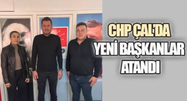 Çal'da CHP Örgütü Kadın ve Gençlik Kolları Başkanları Yenilendi