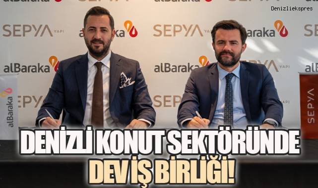 Denizli Konut Sektöründe Dev İşbirliği!