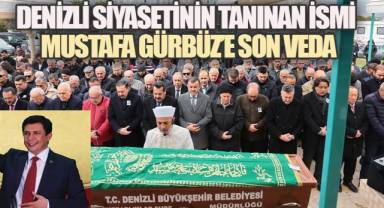 Denizli'nin Sevilen Siyasetçisi Mustafa Gürbüz Son Yolculuğuna Uğurlandı