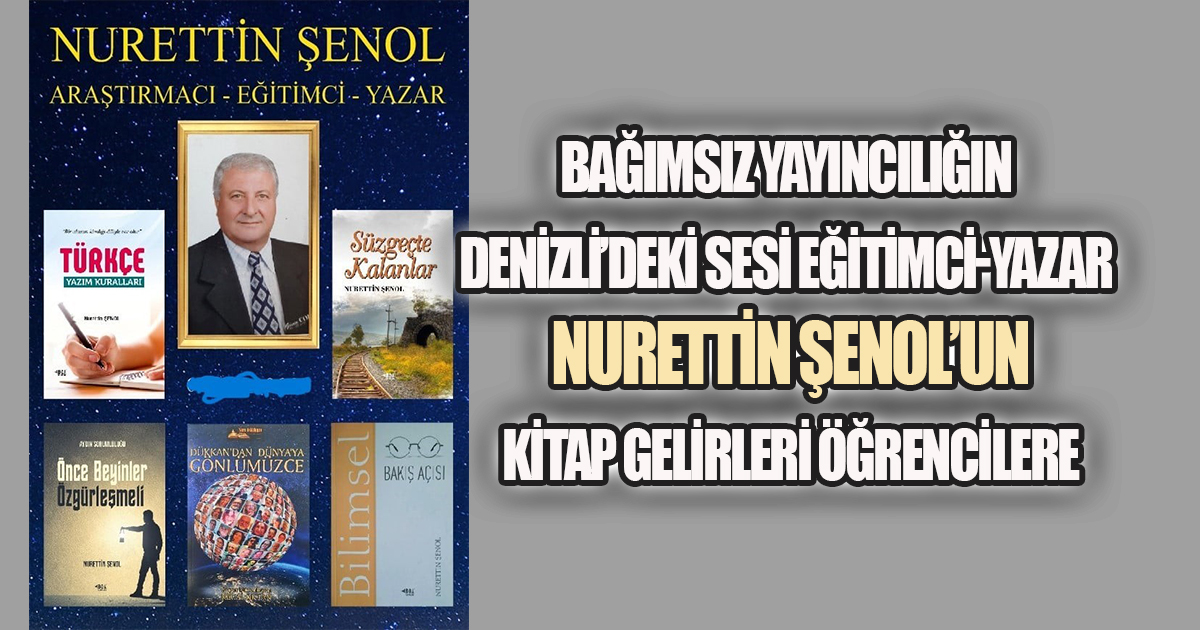 Eğitimci Yazar Şenol'dan Kitap Atağı: Peş Peşe Eserler Okurla Buluşuyor