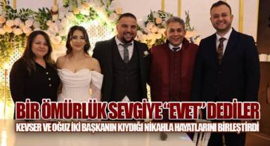 Oğuz Helvacı ile Kevser Uysal Mutluluğa İmza Attı