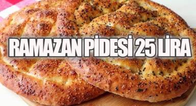 Ramazan Sofrasının Klasiği Pide 25 Lira