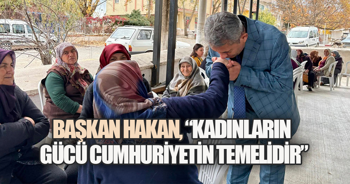 Başkan Ahmet Hakan: 