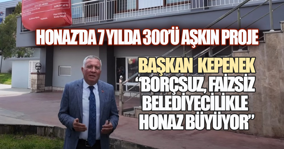Başkan Yüksel Kepenek: 