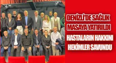 Boş Koltuklara Rağmen Vazgeçmediler: Hastaların Hakkını Hekimler Savundu.