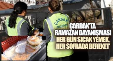 Çardak'ta Ramazan Dayanışması: Her Gün Sıcak Yemek, Her Sofrada Bereket'