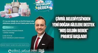 Çivril Belediyesi'nden Yeni Doğan Ailelere Destek: 