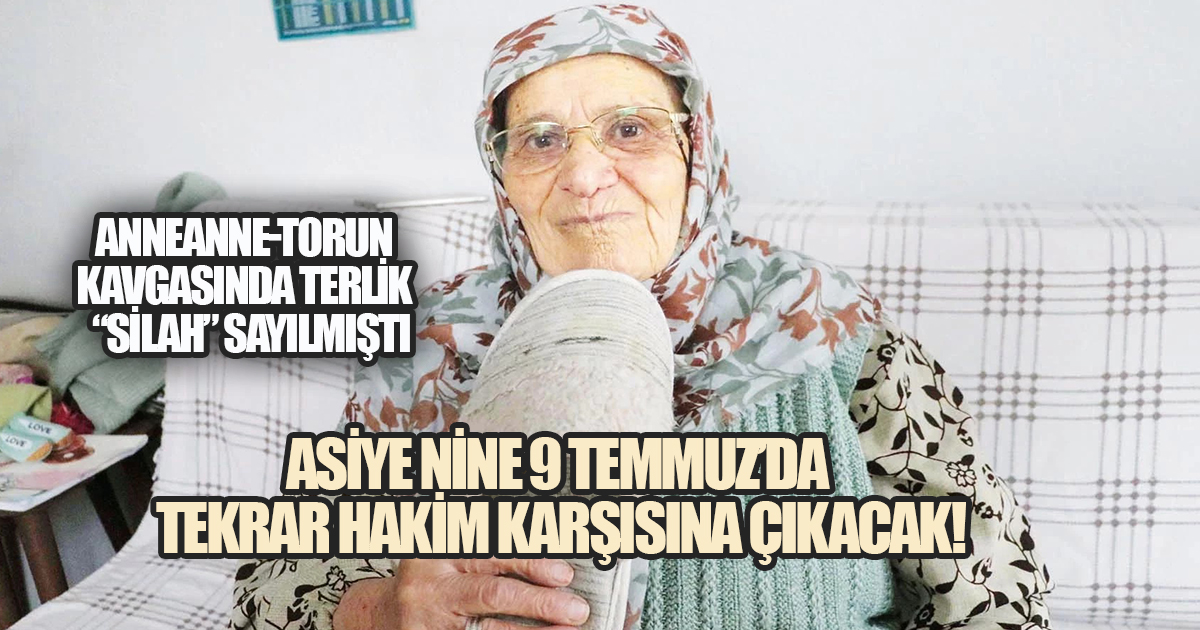 Denizli'de Anneanne-Torun Kavgasında Terlik 