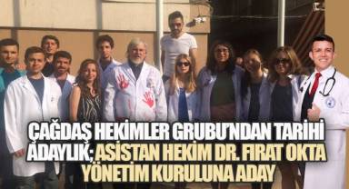 Denizli'de İlk: Çağdaş Hekimler Grubu'ndan Asistan Hekim Dr. Fırat Okta Yönetim Kuruluna Aday