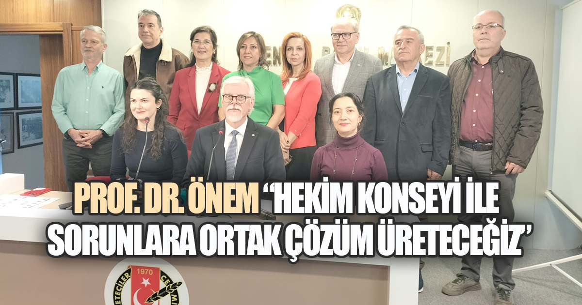 Denizli Tabip Odası seçimleri öncesi Çağdaş Hekimler Grubu projelerini anlattı