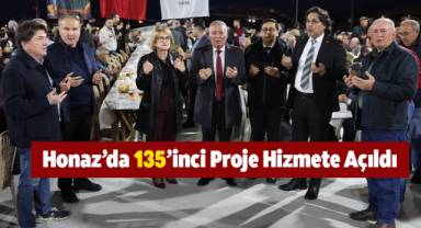 Honaz’da 135’inci Proje Hizmete Açıldı