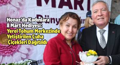 Honaz'da Kadınlara 8 Mart Hediyesi